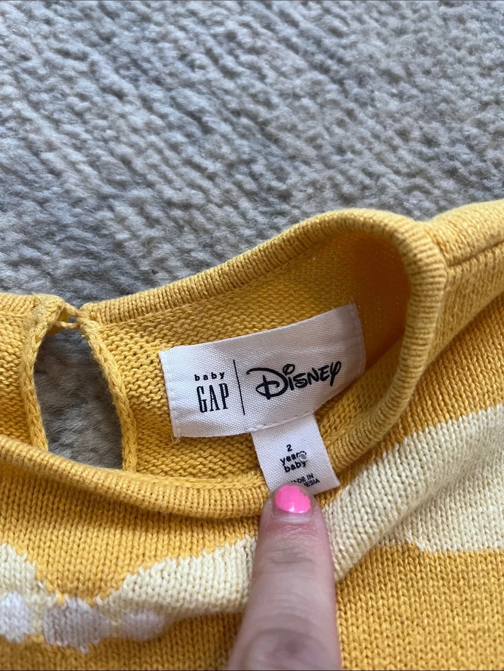 GAP Disney Princess Belle Sweater Dress